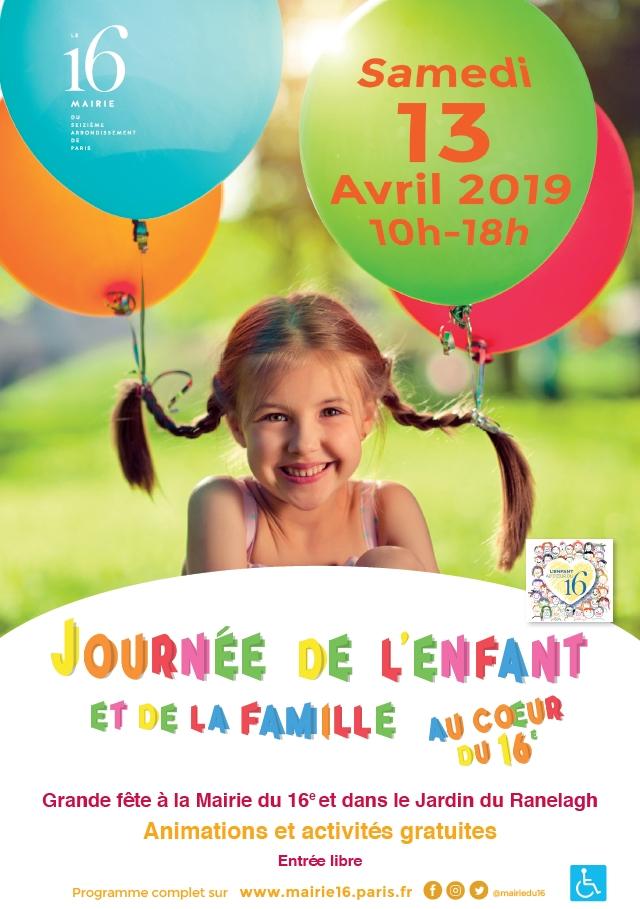 Paris 16ème journée de l'enfant et de la famille