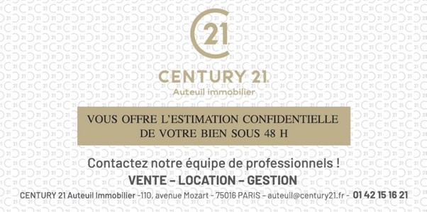 Immobilier estimation C21 paris 16