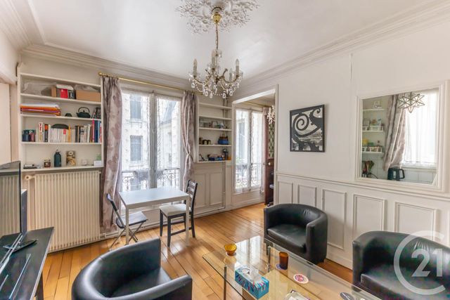 Appartement F2 à louer - 2 pièces - 37.32 m2 - PARIS - 75016 - ILE-DE-FRANCE - Century 21 Auteuil Immobilier