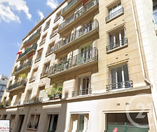 Appartement F1 à vendre - 1 pièce - 10.05 m2 - PARIS - 75016 - ILE-DE-FRANCE - Century 21 Auteuil Immobilier