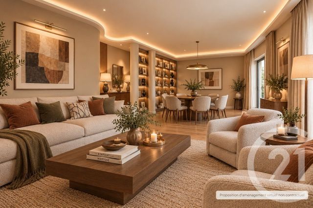 Appartement F3 à vendre - 3 pièces - 91.07 m2 - PARIS - 75016 - ILE-DE-FRANCE - Century 21 Auteuil Immobilier