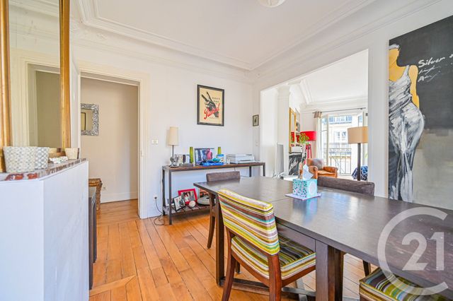 Appartement F3 à louer - 3 pièces - 62.35 m2 - PARIS - 75016 - ILE-DE-FRANCE - Century 21 Auteuil Immobilier