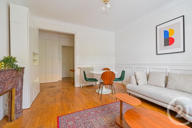 Appartement F2 à vendre - 2 pièces - 44.09 m2 - PARIS - 75016 - ILE-DE-FRANCE - Century 21 Auteuil Immobilier